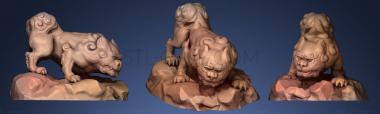 3D model Foo Dog (STL)